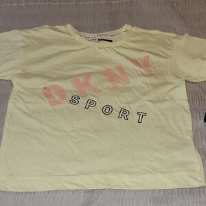DKNY Kids Light Yellow Sport Tee